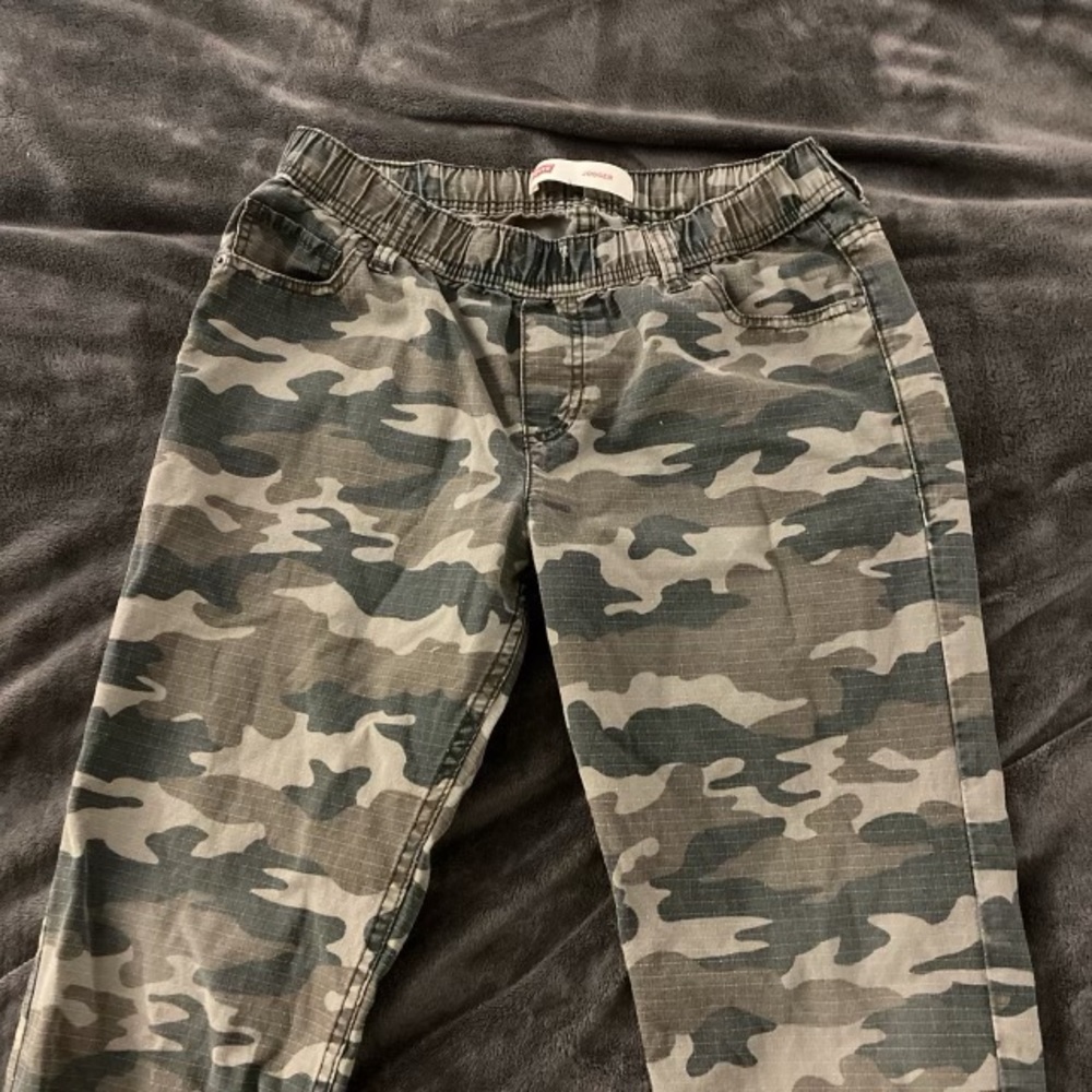 Boys Camo Jogger